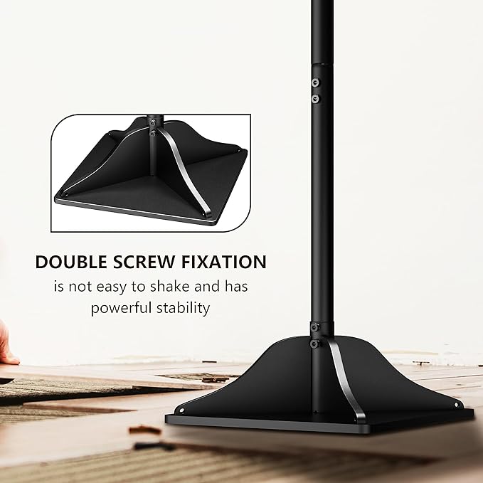 Steel Tamper Tool,63 Inch Handle,Hand Ground Tamper Tool,Durable Plate Soil Compactor,Garden Heavy Duty Tool for Leveling Soil,Gravel,Asphalt,Driveway