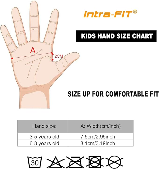 Kids Garden Gloves with Thorn Resistant, Embroidery Children Gardening Gloves with Extra Long Forearm Protection(3-5)