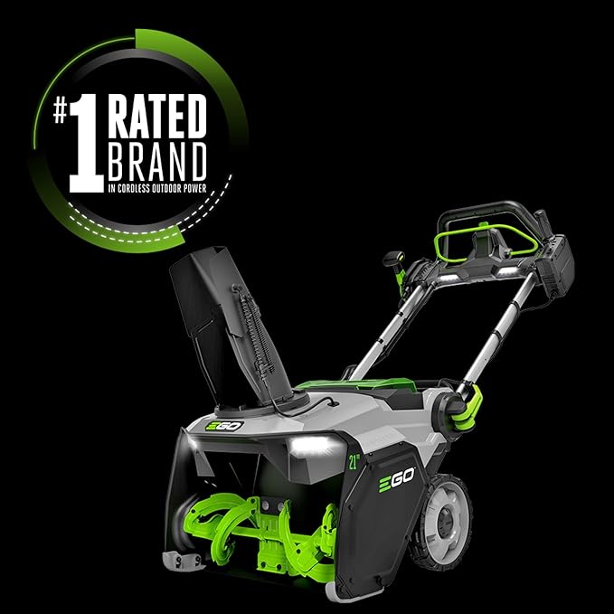 EGO POWER+ 21" Electric Snow Blower, Cordless Single Stage, Battery and Charger Not Included - SNT2130
