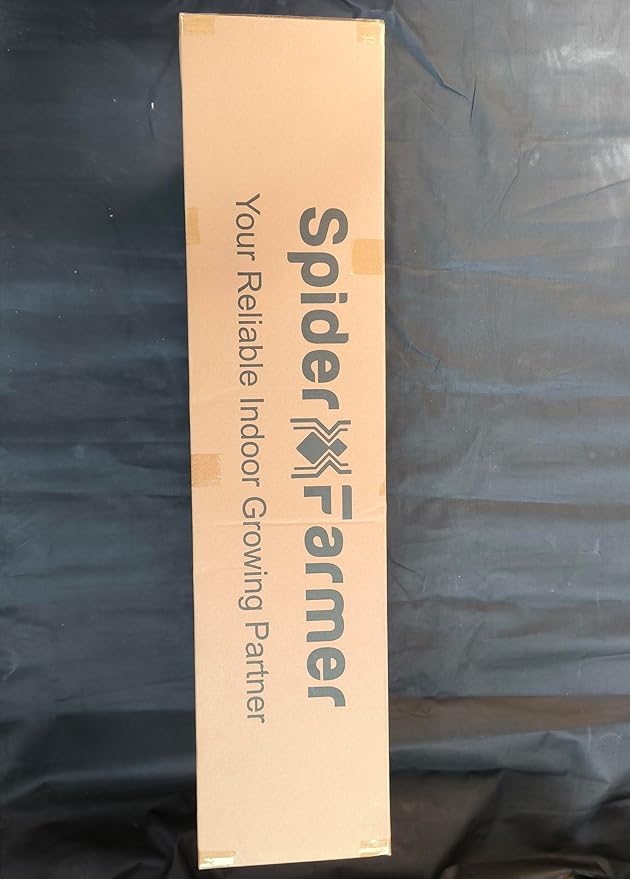 Spider Farmer 2025 Plant Stand with Grow Lights, 6-Tier Plant Shelf with 10Pcs 3ft Full Spectrum 220W Led Lamp and Grow Tent, for Veg Seed Starting Plants Growth Greenhouse 5000K 43Lx16Dx71H (Update)