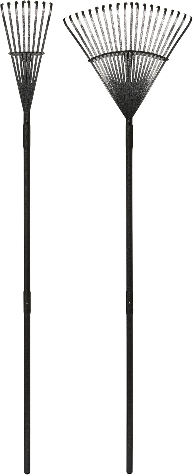 Yard Butler World’s Greatest Rakes | Heavy Duty All Steel Rake with Ergonomic Garden Claw, Free-Floating Tines & Long Metal Handle – Lawn, Yard, Bed, Landscape for Leaves, Grass & Debris,, Bundle Pack