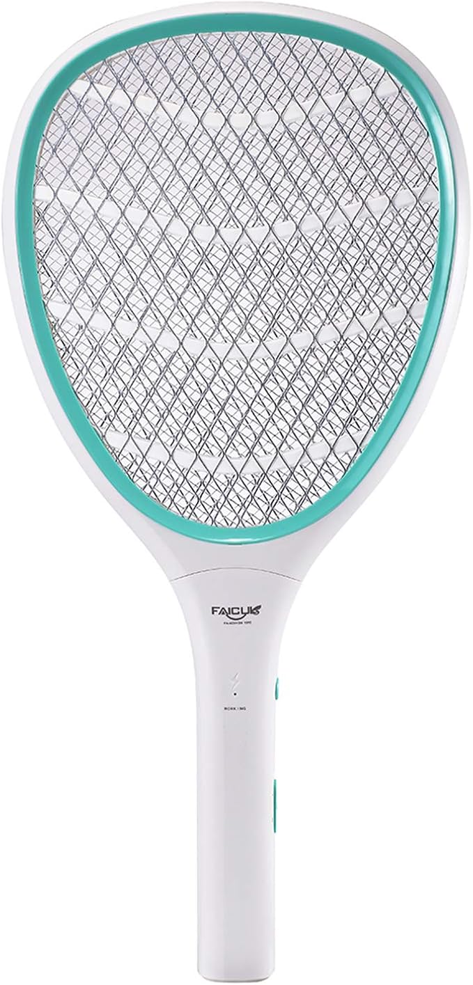 Faicuk Handheld Bug Zapper Racket Electric Fly Swatter