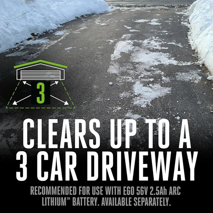 EGO POWER+ 12" Electric Snow Shovel, Cordless, Battery and Charger Not Included - SNS1200