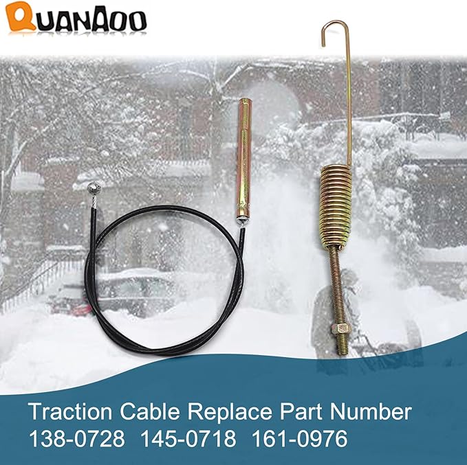Traction Cable 138-0728 for Toro Ariens fits Toro 38844 38850 38855 38860 38865 Snowthrower Replace 145-0718 161-0976