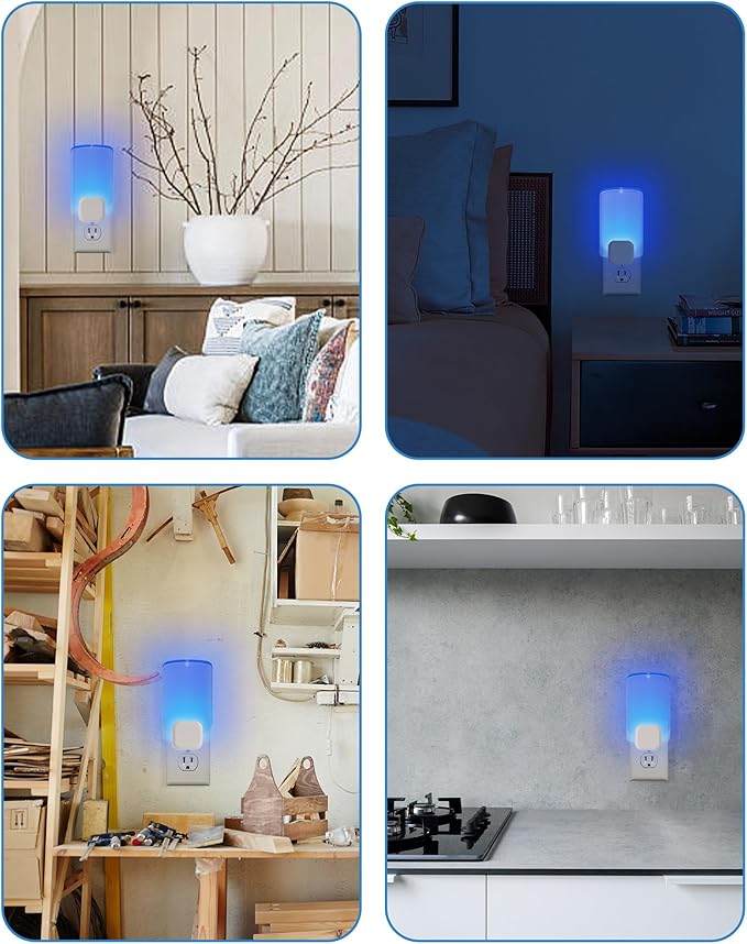 20 Pcs Refill Cartridges for Stem Flying Insect Light Trap, Replacement Glue Card Compatible with Wondercide Indoor Plug-in Blue Light Trap for Fly Bug Mosquito Gnat