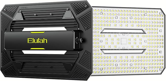 UAP1200 LED Grow Light for Indoor Plants, 120W Plant Lights with Commercial Full Spectrum, Dimmable & High Efficiency & Deeper Penetration Lamps for Seedlings Veg Bloom in 2x2/3x3 Grow Tent
