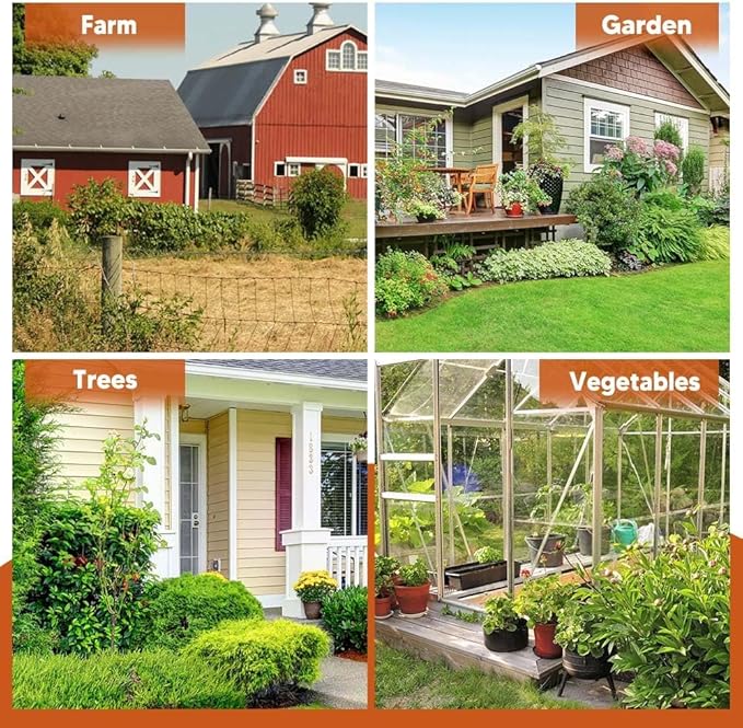 Deer Repellent for Plants, Rabbit Repellent Outdoor, Deer Away Repellent Outdoor, Rabbit Deterrent, Deer Deterrent for Trees, Deer Repellant Yard (1.1 Ounce (Pack of 8))