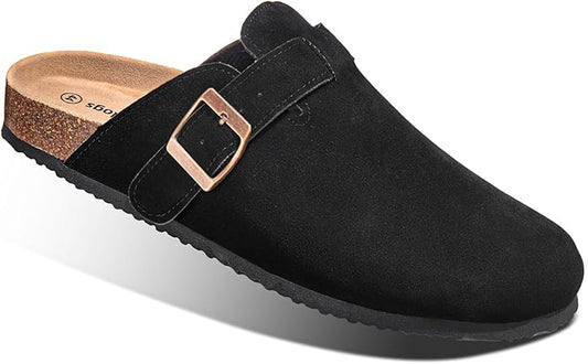 BULLIANT Comfort Clogs Slippers Sandals Nurse Work Shoes Unisex for Men Women with Cushioned Cork-Footbed