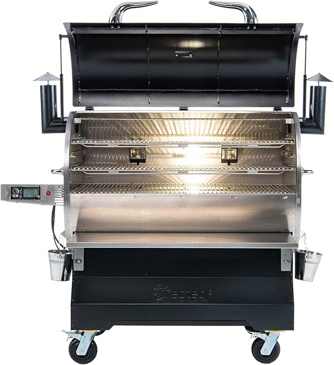 recteq RT-2500 BFG Wood Pellet Smoker Grill + 240 lb of Pellets | Wi-Fi-Enabled, Electric Pellet Grill | 2500 Square Inches of Cook Space