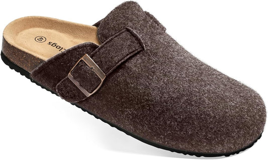 BULLIANT Comfort Clogs Slippers Sandals Nurse Work Shoes Unisex for Men Women with Cushioned Cork-Footbed