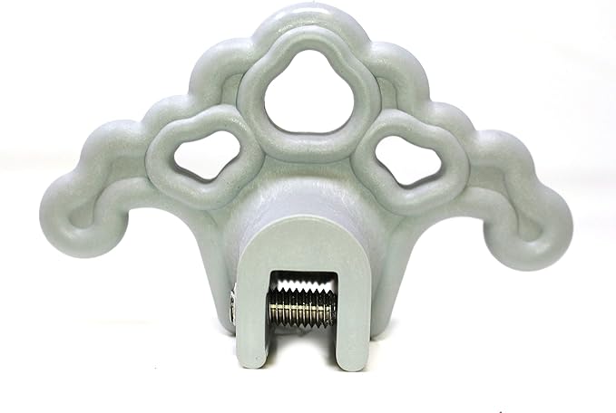 Plastic Roof Ice Guard Snow Guard Snow Stops for Standing Seam Metal Roofing - Multi-Color/Multi-Pack Listing (10, Light Grey)