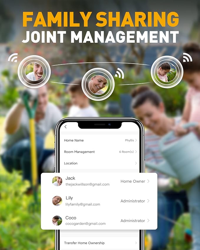 RAINPOINT WiFi Water Timer, Smart Hose Timer WiFi Irrigation Controller, Wireless Watering System Valve, APP & Voice Control, Weather-Based Automatic Rain Delay, Brass Inlet