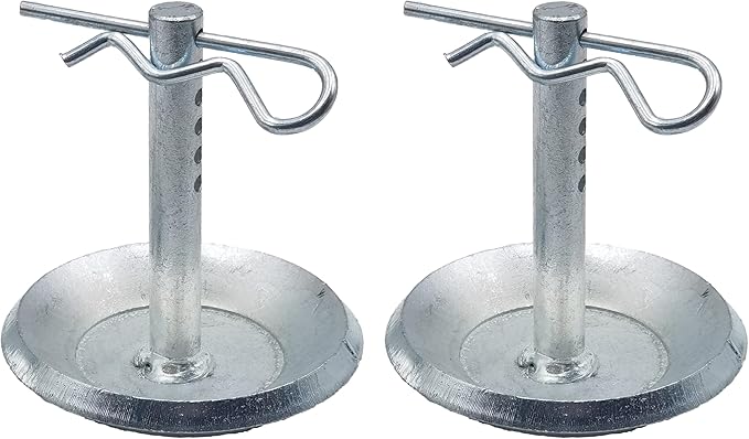 2-Pack 2205071 2208864 Snow Plow Quick Release K-Plow Skid Shoes for ATV UTV Polaris K-Plow