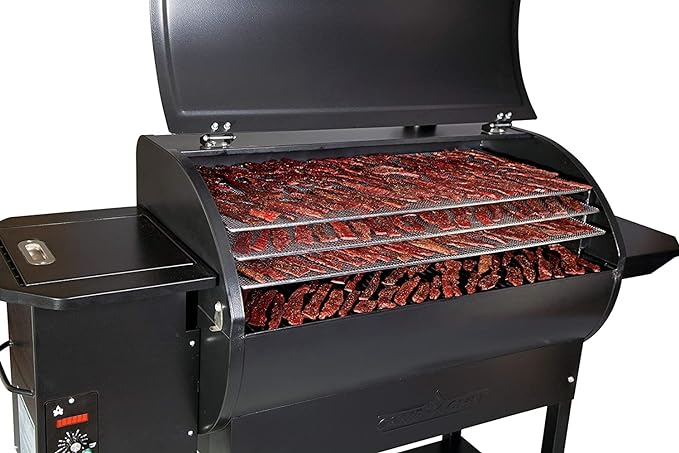 Camp Chef Pellet Grill Jerky Racks - Jerky Racks for Grill Accessories - Perfect Jerky Gift for Men - Fits 36 Pellet Grill - 3 Racks
