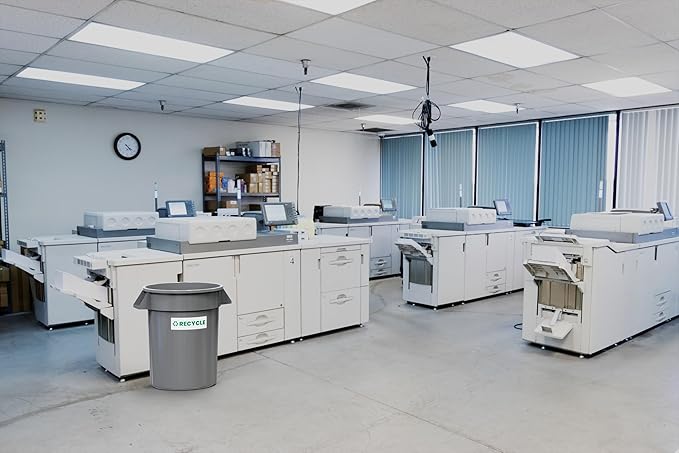 Recycle Sticker for Trash Bins – Heavy Duty, Recycle Only Sticker - 3-5 Year Indoor/Outdoor Rated - Heavy Duty, Weather Proof, Ultra Durable - USA Made (6x2 inch), 20 Labels