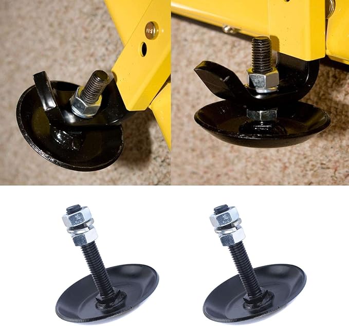 Podoy 2873423 Snow Plow Blade Heavy Duty Skid Shoes Compatible with Polaris Ranger Razor Sportsman Magnum ATV/UTV Replace 2877245