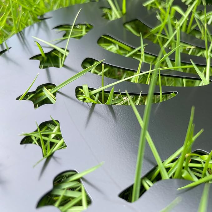 Halloween Decorations Outdoor Black Cat, Metal Black Cat Halloween Decor, Scary Cats Silhouette with Glow in Dark Eyes, Rust-Proof Lawn Decoration Yard Stakes for Family Home Party Garden Décor