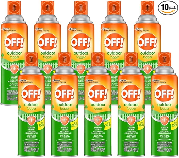 OFF! Outdoor Fogger 16 Ounce (Pack of 10)