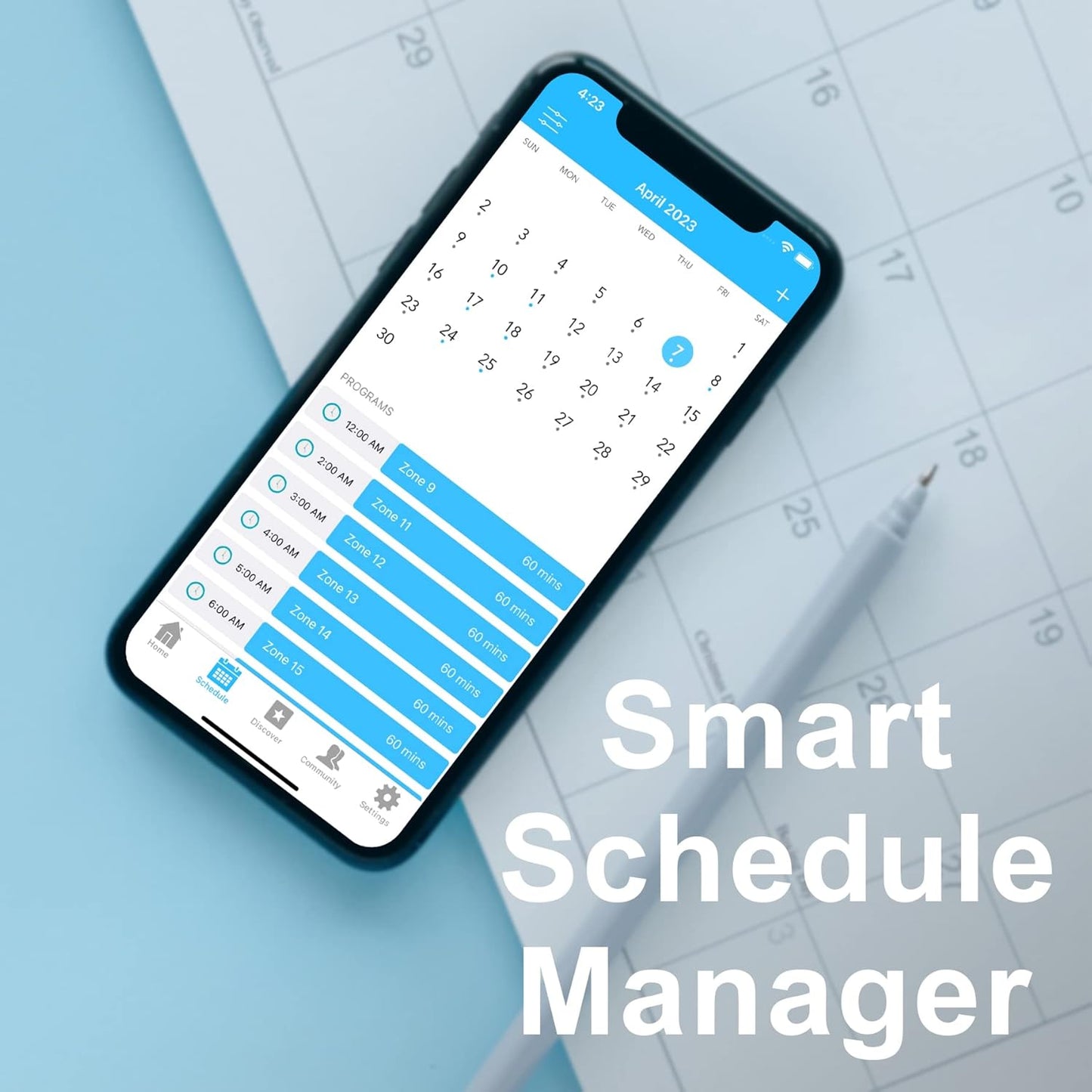 Netro Spark Smart Sprinkler Controller, WiFi, Weather Aware, Remote Access, Compatible with Alexa (16 Zone)