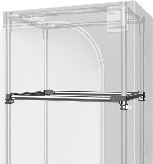 AC Infinity Heavy-Duty Grow Tent Mounting Bars 2x4', High Airflow CFM Kit Prevents Walls from Sucking in, Trellis and Supplemental Lights Mounting for All 2x4 Indoor Grow Tents