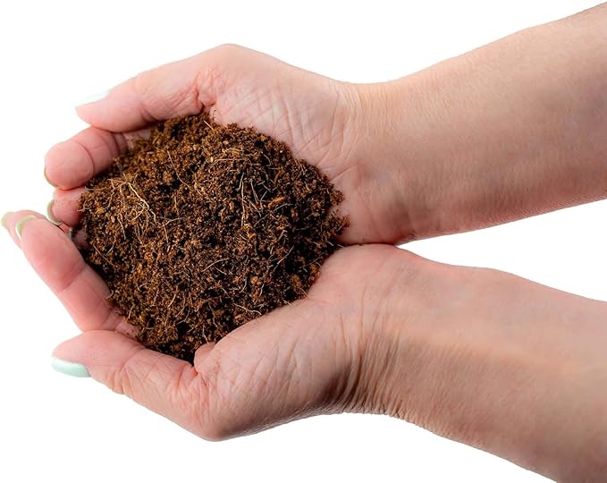 Premium Organic Coconut Coir Mix for Home Gardening - 10 Quart - All Natural Soil Amendment - PH Balanced and Double Washed Coco Coir by Gardenera (2 Bags of 5 Quart)