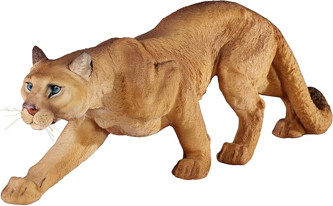 Touch of Class Mountain Lion Table Sculpture Autumn Gold