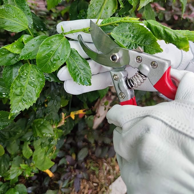 Long Gardening-Gloves Women/Men-Thorn proof Rose Pruning Heavy Duty Gauntlet-XL