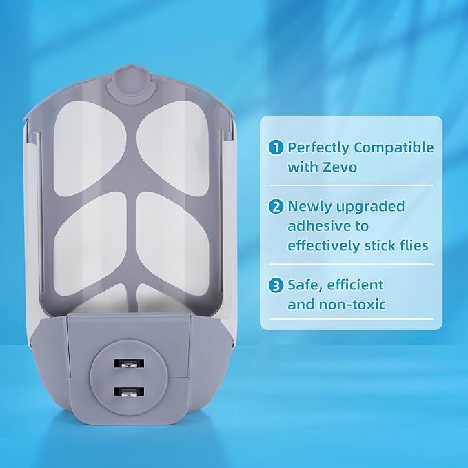 12 Pack Refill Cartridge Kit Compatible with Zevo, Replacement Cartridges Kit for Plug-in Light M364 (12 Refill Cartridges)