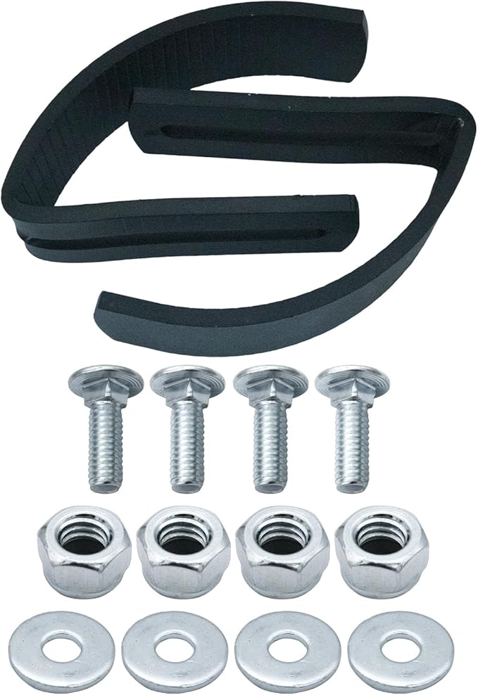 24690 GXH24690 GXH23070 Snow Plow Skid Shoes Pair for 46" Blade on 100 Series Mowers Compatible with Jo-hn Deere 100 Series D100 D110 D120 D130 GXH24690 GXH23070 M144968 (Two Sets of)