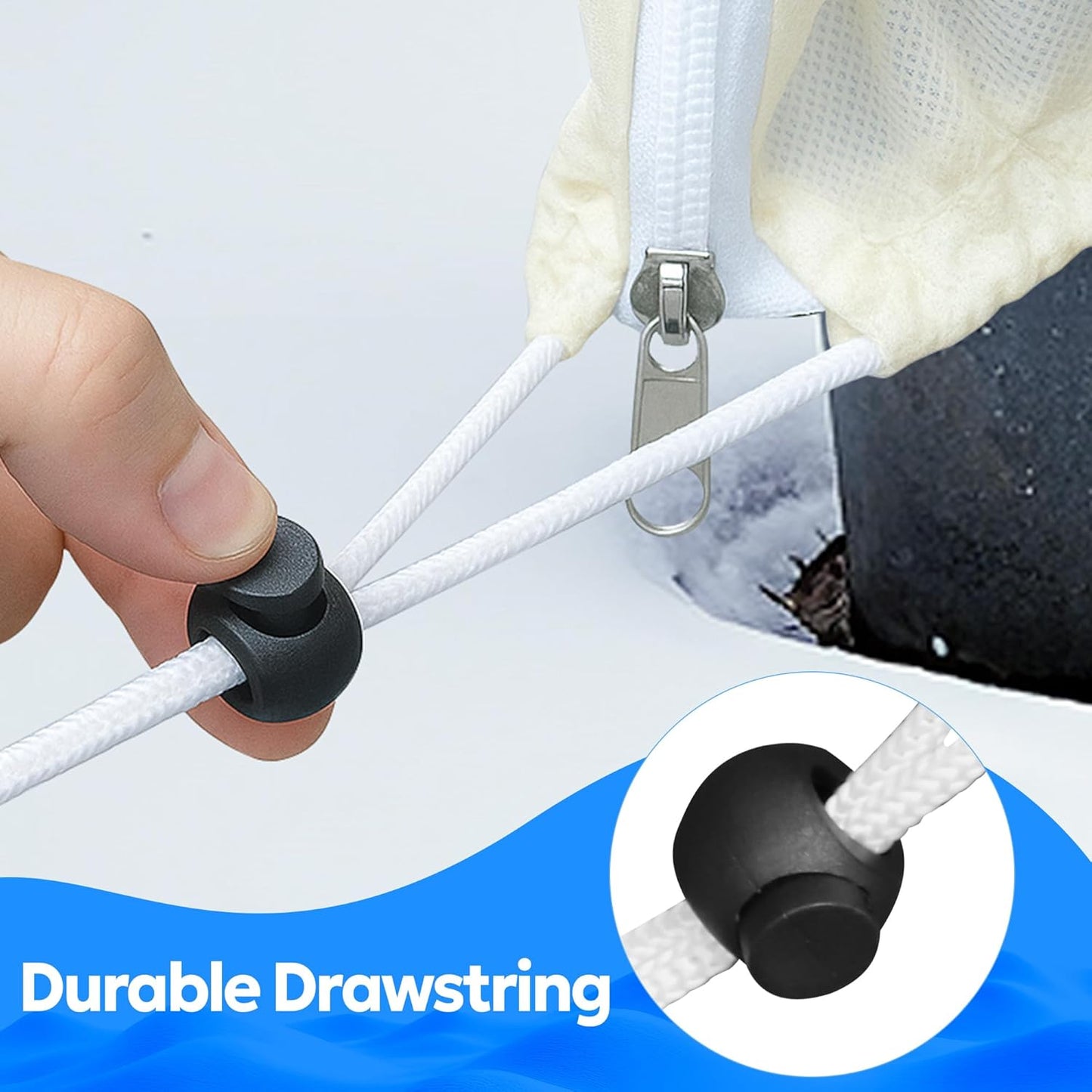 MIXC 4 Packs 2 Size Plant Covers Freeze Protection, Winter Plant Cover Cold Weather Tree Frost Cloth Warm Blankets Shrub Covers for Outdoor Plant （23''×23''+47''×71''）