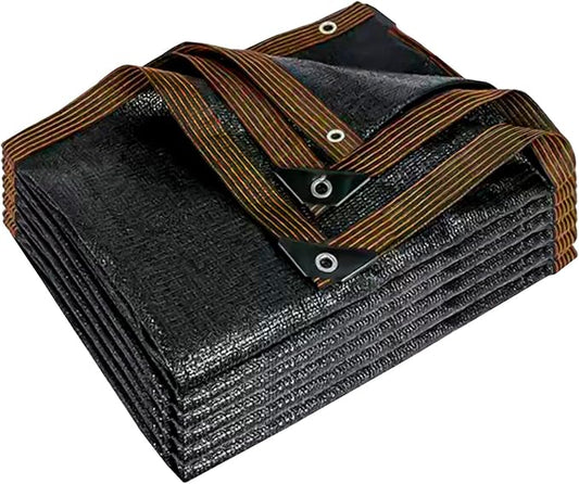 Shade Cloth - for Plants Greenhouse, 70% Sunblock Shade Sails -for Outdoor Garden Pergola Patio Lawn, Sun Protection Neting Cover for Kennel Chicken Coop Easier to Hang Plant Cover