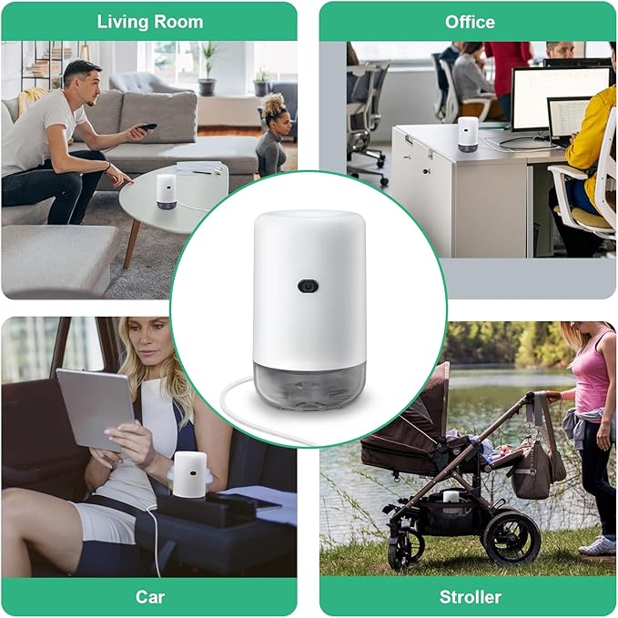 Mosquito Repeller, USB Electronic Mosquito Repeller Indoor Use, Includes 280 Hr Repellent Refill for Home, Bedroom, Office