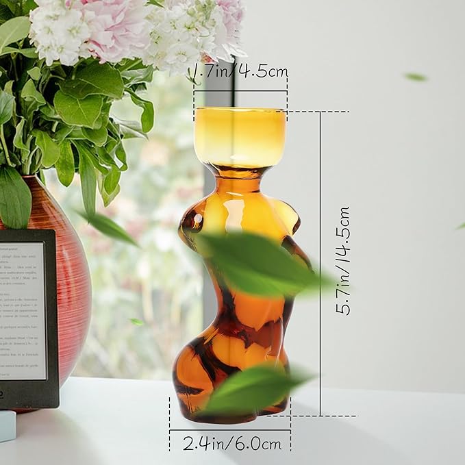 Propagation Vases for Plants Plant Propagation Jars Unique Body Avocado Vase Glass Planter Perfect for Seed Starting Water Rooting and Home Decor Gift for Father