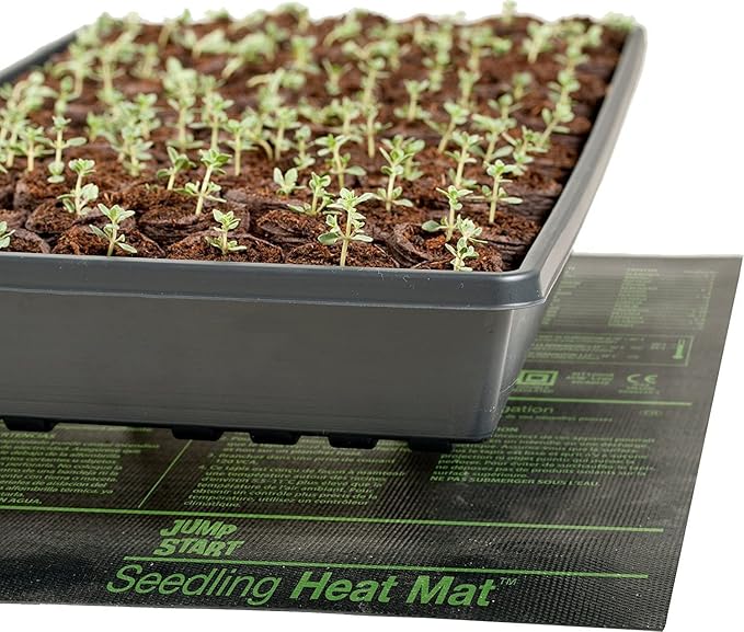 Hydrofarm Jump Start MT10009, 107 Watt UL Certified Seedling, 48"x20" Heat Mat, Jumpstart