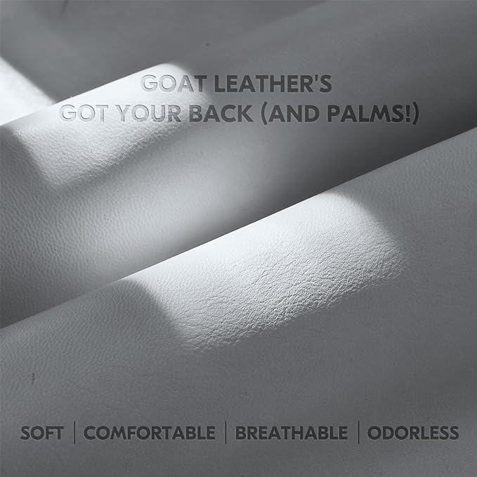 Vgo... Women Gardening Gloves Premium Goat Leather Work Gloves Thornproof for Pruning,Outdoor Activities(GA7454/GA3561)