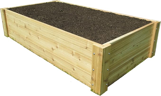 Infinite Cedar Deep Root Cedar Raised Bed Garden Kit