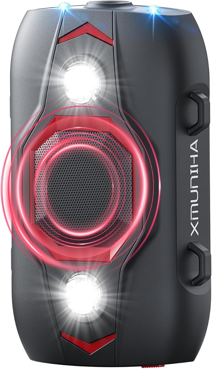 Ultrasonic Rodent Repellent for Car Engines - Under Hood Mouse Repellent with Upgraded 4 LED Strobe Lights, Plug-in & Battery Powered, Keep Rodents Out of Cars, RVs, Trucks, Garage, Indoor, Outdoor