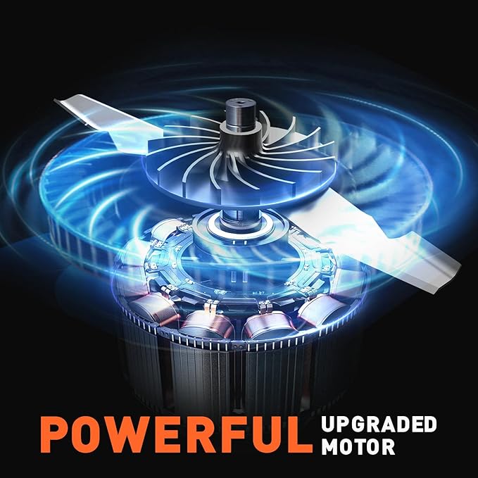 Maxlander Lawn Mowers, 13Inch Electric Lawn Mower Cordless, 20V 2-in-1 Battery Powered Lawn Mower with Brushless Motor, 5-Position Height Adjustment, Battery and Charger Included