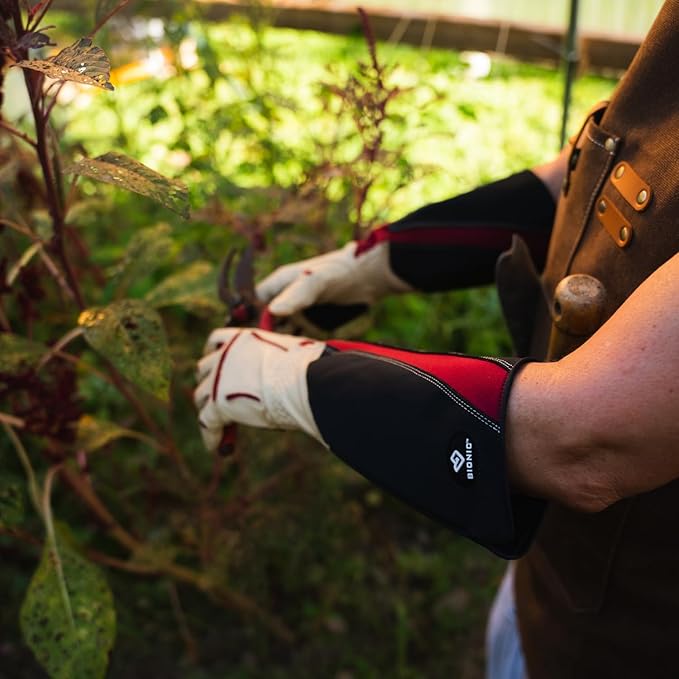 Bionic Women's Rose Pruning Gardening Gloves (One Pair)