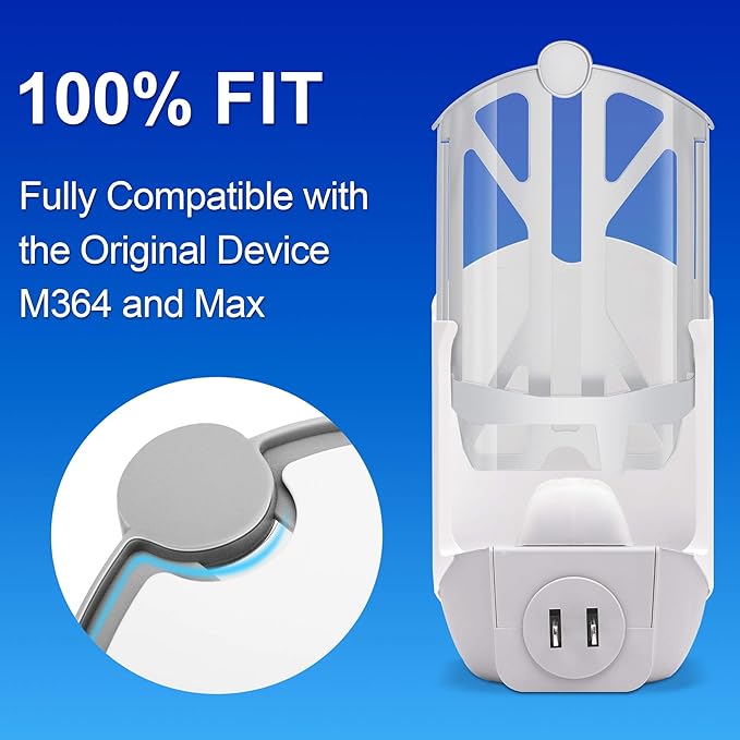 20 Pack Upgraded Refill Cartridges Kit Compatible with Plug-in Light M364 & Max Trap, 100% Fit, Indoor Use Only, Replacement Cartridges Refills Only