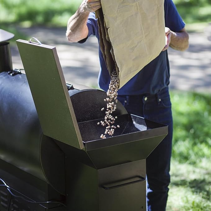 Z GRILLS ZPG-7002B Newly Upgrade Wood Pellet Grill & Smoker, 8 in 1 BBQ Grill Auto Temperature Controls, inch Cooking Area, 700 sq in Black