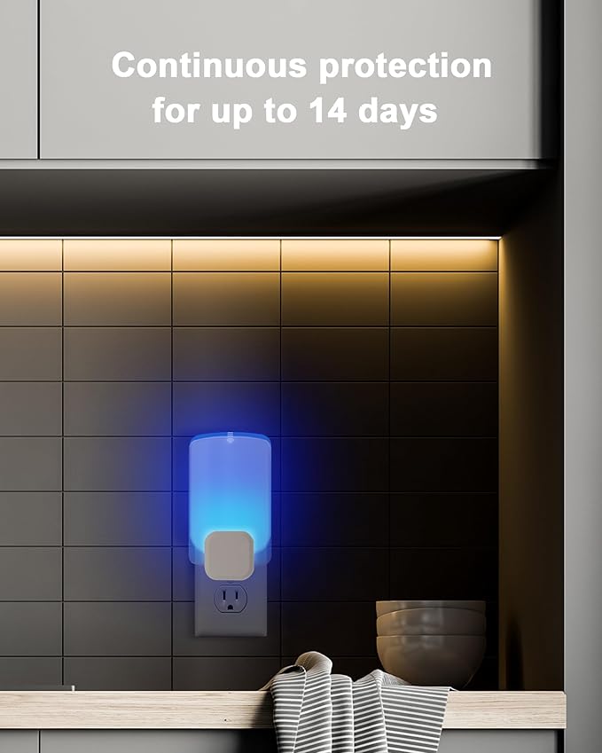 20 Pcs Refill Cartridges for Stem Flying Insect Light Trap, Replacement Glue Card Compatible with Wondercide Indoor Plug-in Blue Light Trap for Fly Bug Mosquito Gnat