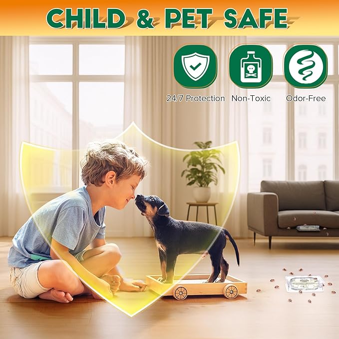 Qualirey 6 Set Bed Bug Detector & Trap, Bedbug Traps with Strong Glue, Bedbug Interceptors, Early Detection Glue Trap for Bed Legs, Indoor Pest Control Blocker for Home and Travel (Clear)