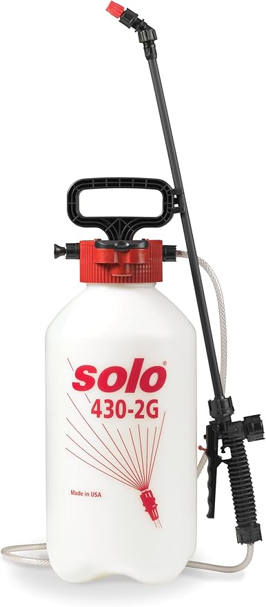 Solo 430-2G 2-Gallon Farm and Garden Sprayer with Nozzle Tips for Multiple Spraying Needs
