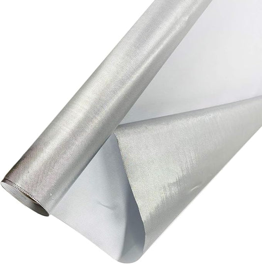 HFS(R) 6Mil Diamond Film Foil Roll Highly Reflective Aluminum Mylar for Grow Rooms and Greenhouses 4FT x 25FT