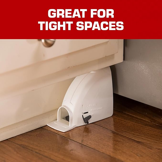 Tomcat Kill & Contain Mouse Trap, Never See a Dead Rodent Again, 2 Traps