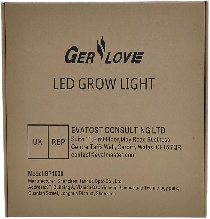 Grow Lights for Indoor Plants Full Spectrum, 234pcs LEDs 3x3 Ft Coverage, Dimmable Plant Grow Lamps for Veg Bloom Seedlings with Temperature Hygrometer