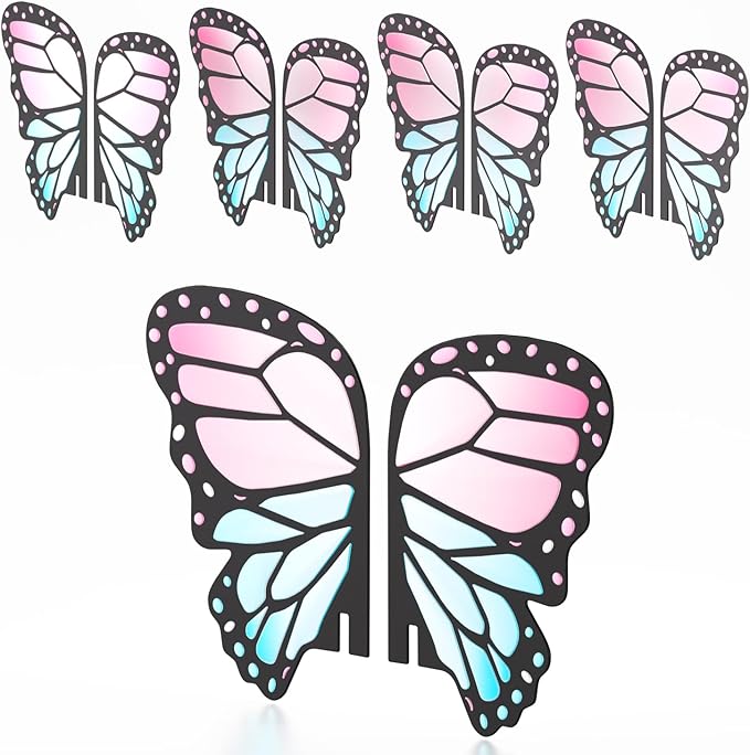 Flying Insect Trap Indoor Refills, Light Fly Trap Captures Flies, Fruit Flies, Gnats, Moths, Mosquito and Other Flying Houseflies,10 Glue Cards - No Plug in Mosquito Trap