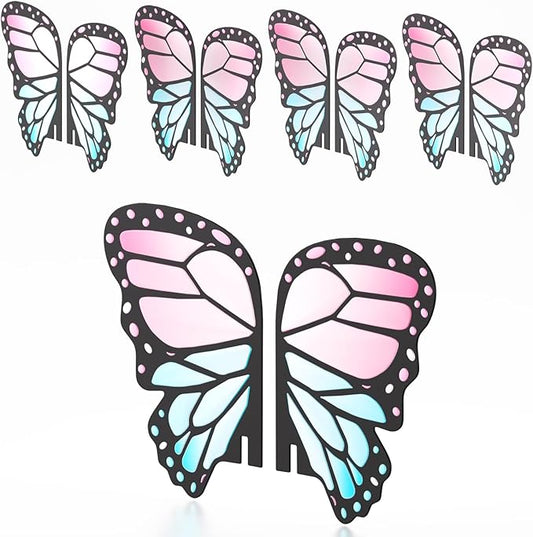 Flying Insect Trap Indoor Refills, Light Fly Trap Captures Flies, Fruit Flies, Gnats, Moths, Mosquito and Other Flying Houseflies,10 Glue Cards - No Plug in Mosquito Trap