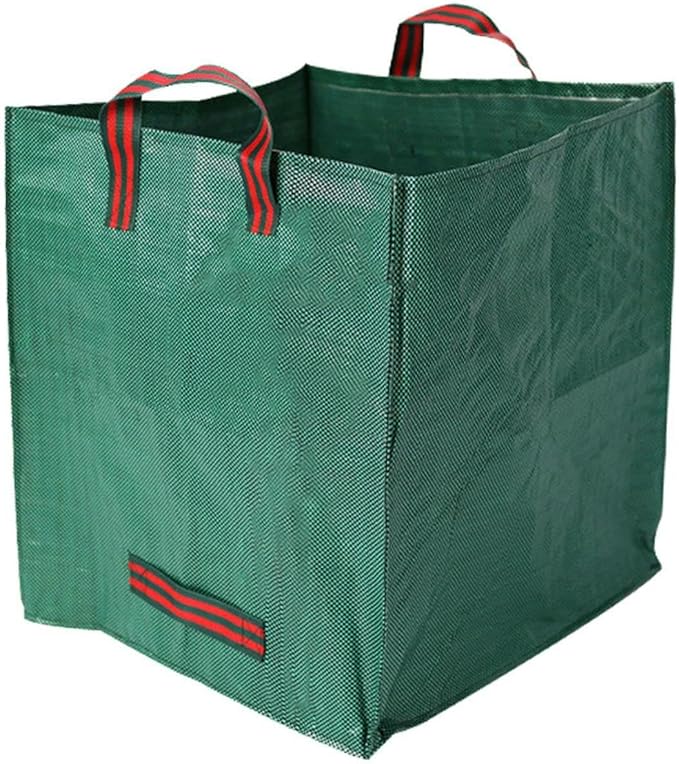 Heavy Duty Reusable Garden Bags with Reinforced Handles - 72-Gallon Leaf Collector & Yard Waste Bags, Portable Foldable Lawn Bags for Home, Garden, and Yard Cleanup